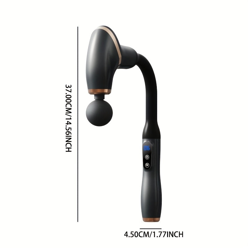 U-shaped Electric Percussion Gun with Four Massage Heads