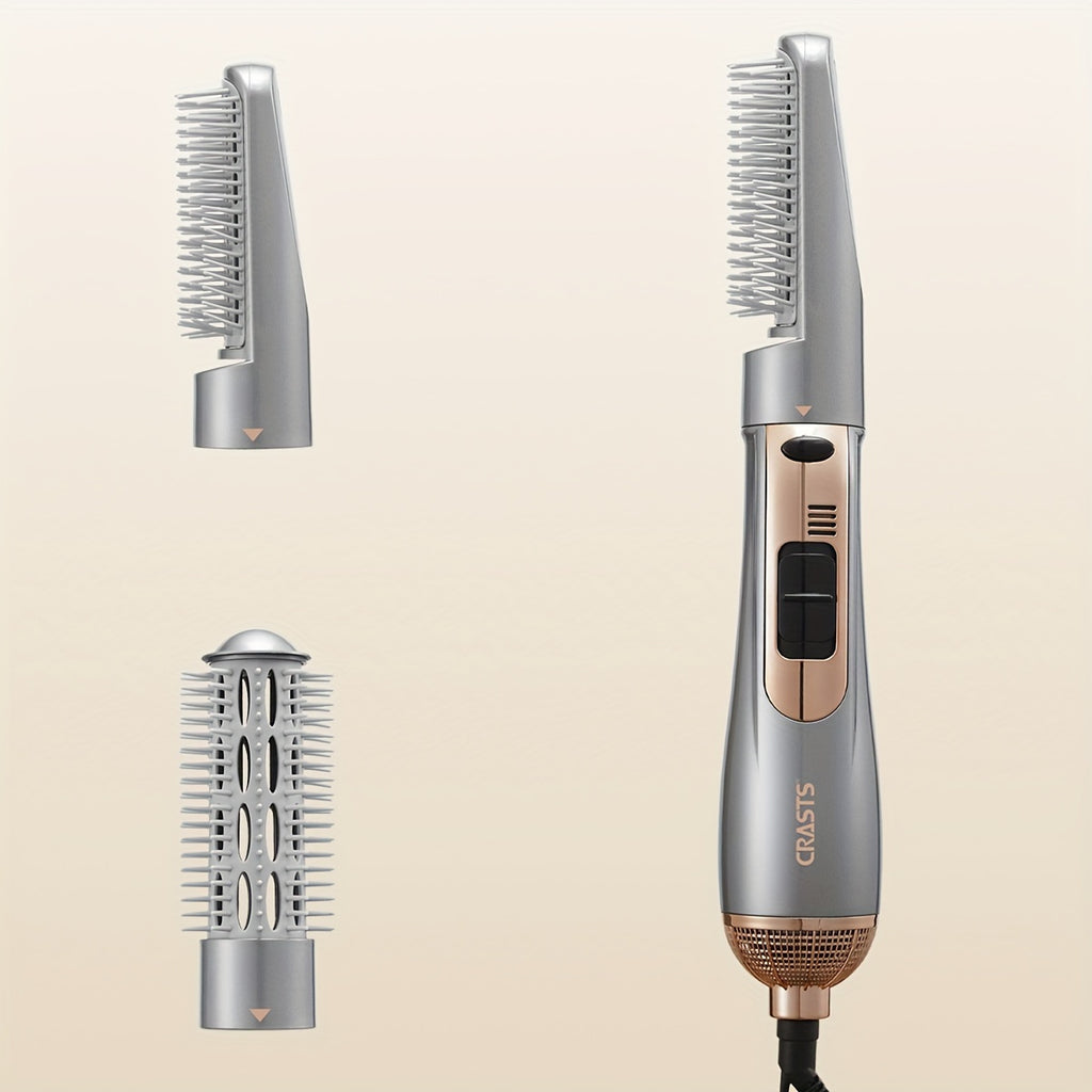 Electric Hair Dryer Brush 2-in-1 Dual-use Hair Straight Curling