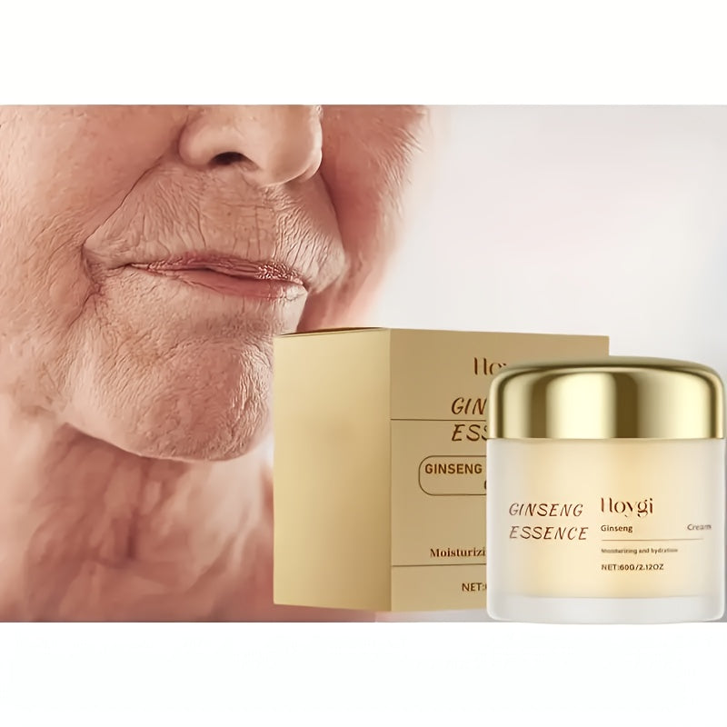 Ginseng Firming And Perfect Face And Neck Cream 60G, Minimize Wrinkles, Fine Lines, Etc. Anti-Aging Skincare