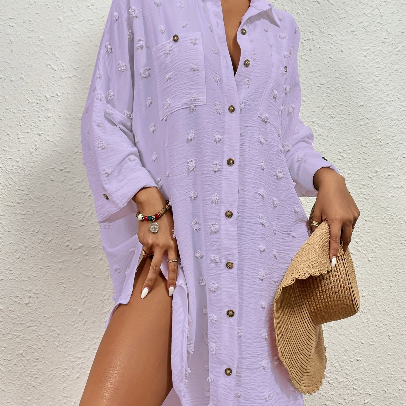 Relaxed Fit Long Sleeve Women's Casual
