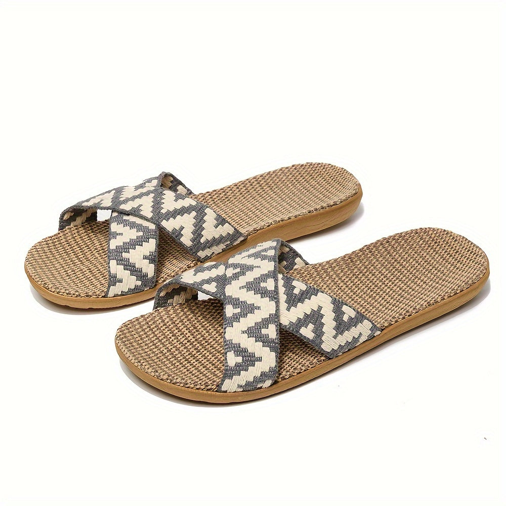 Summer Slides - Breathable Open Toe, Easy Slip On