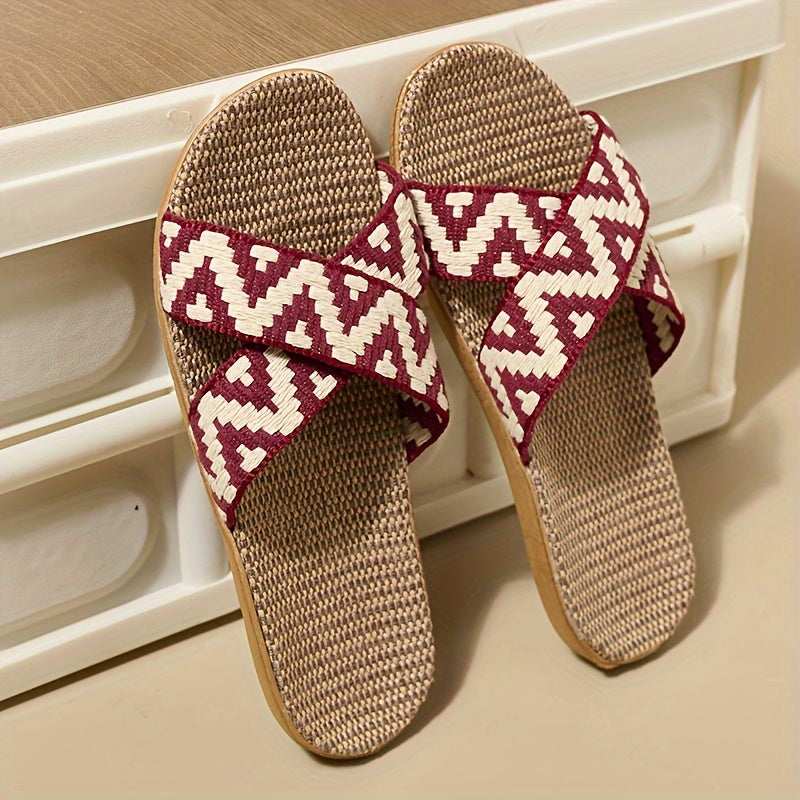 Summer Slides - Breathable Open Toe, Easy Slip On