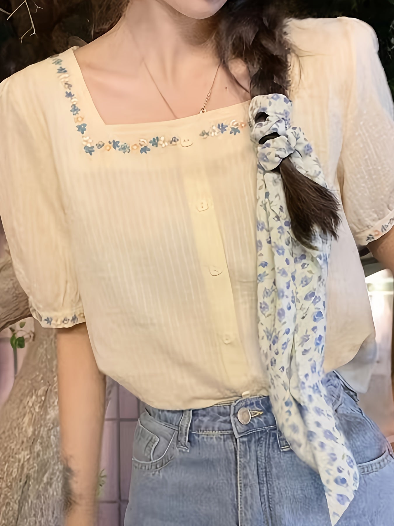 Embroidered Shirt for Women