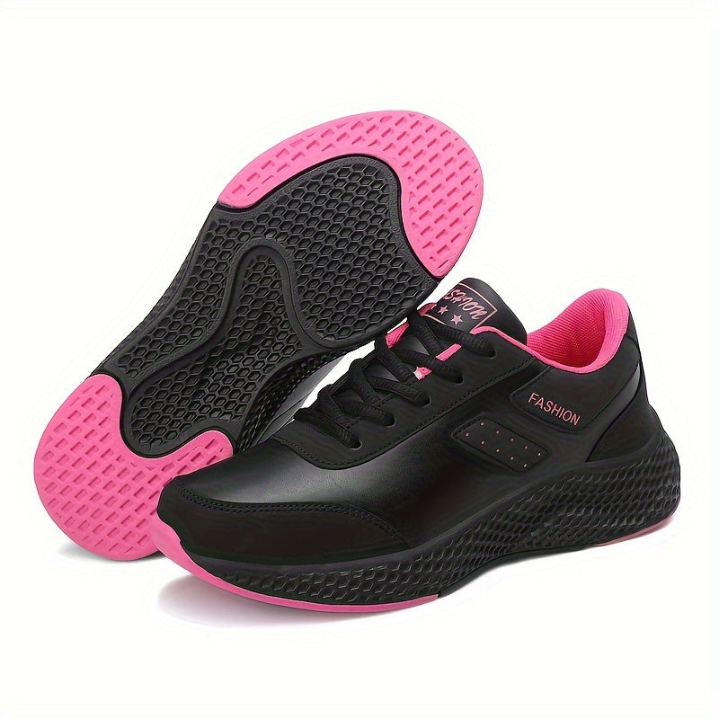 Lightweight Black Running Shoes for Women