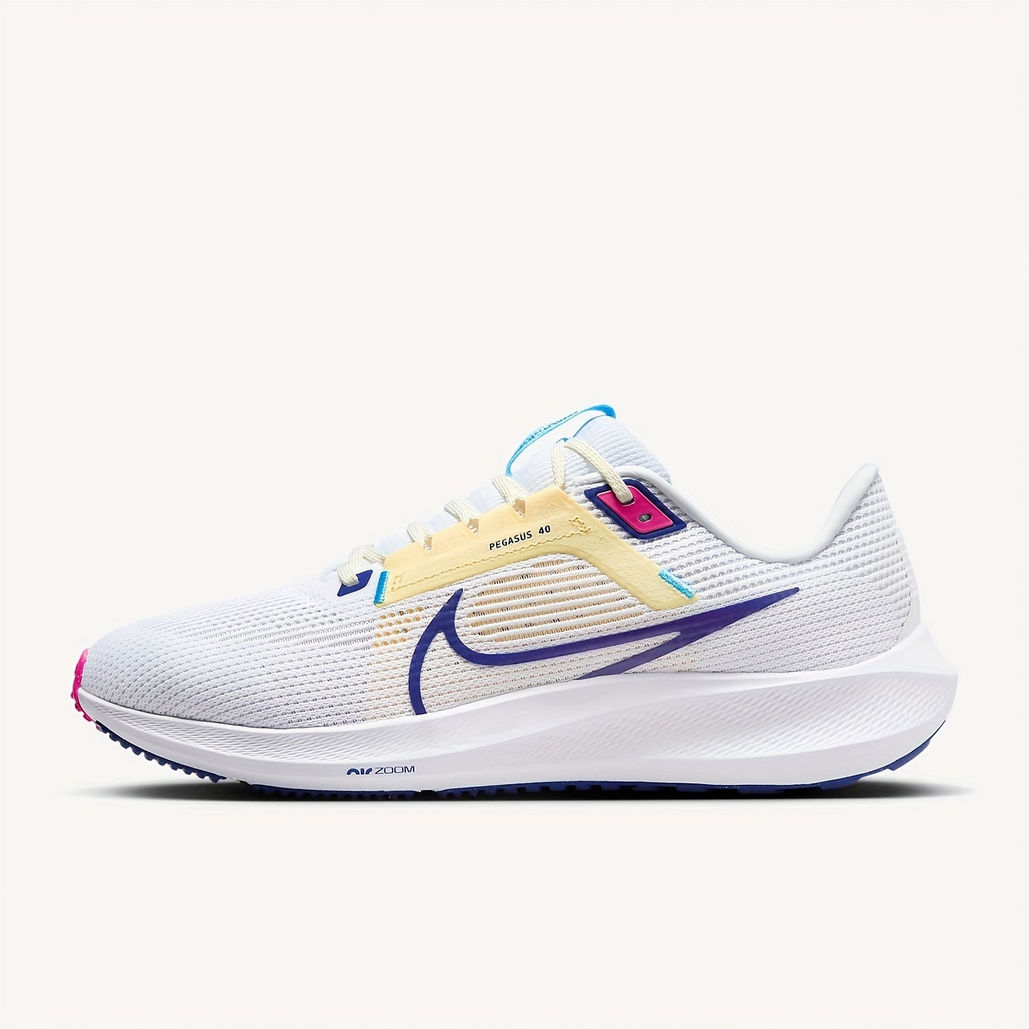 Nike Air Zoom Pegasus 40 - Lightweight Breathable Running Shoes with Air Cushion Technology, Low-Top Sneakers for Gym