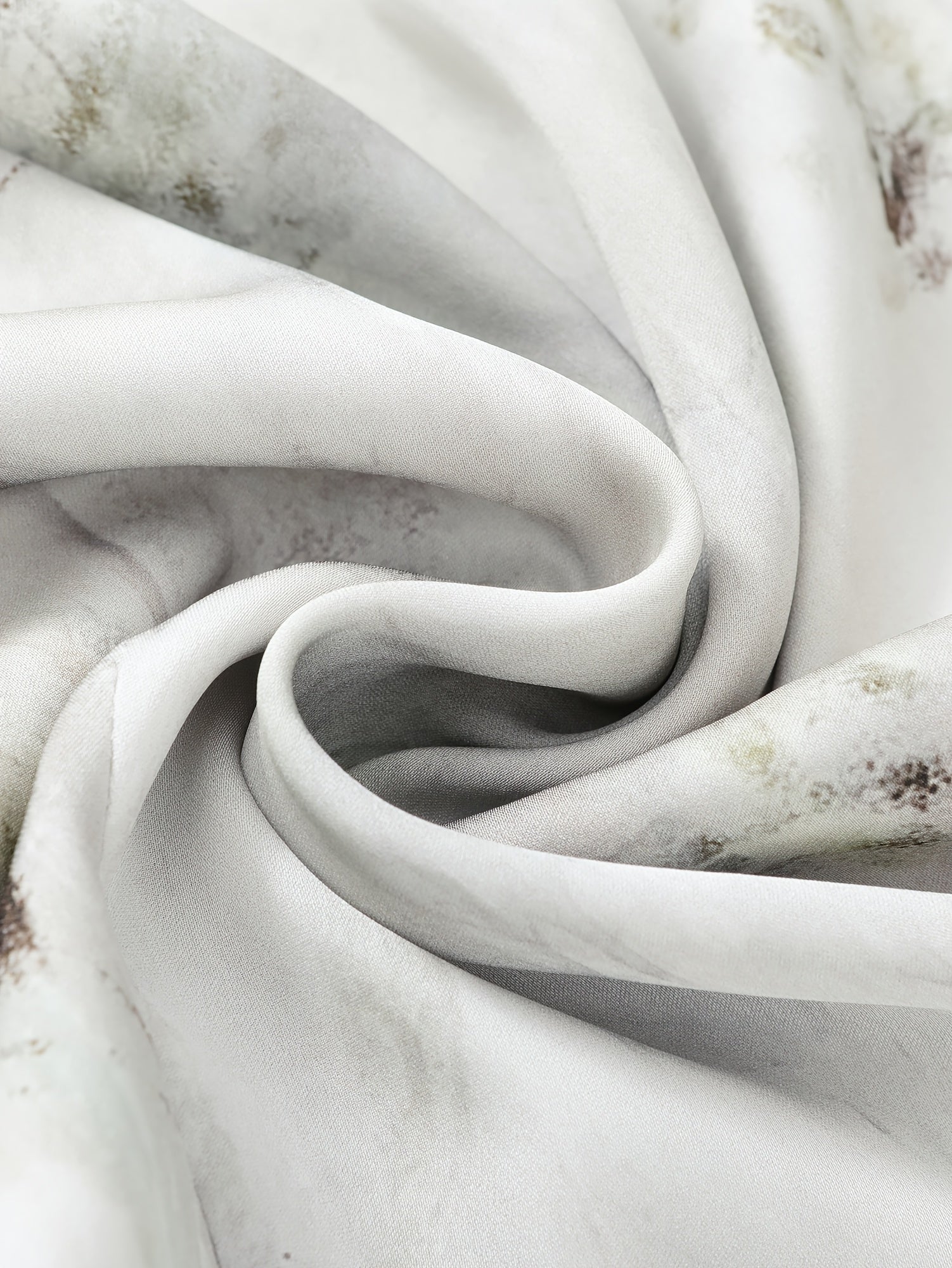 Women's Blouse - Soft Pastel Floral shirt with Twist Front, Breathable Office & Party