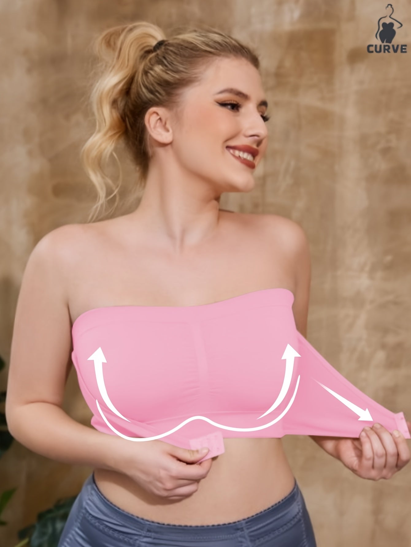 ZIMI COLLECTION Women'S Plus Size Adjustable Front Closure Wireless Sports Bra - Breathable, Seamless, Comfort Fit with Removable Pads for