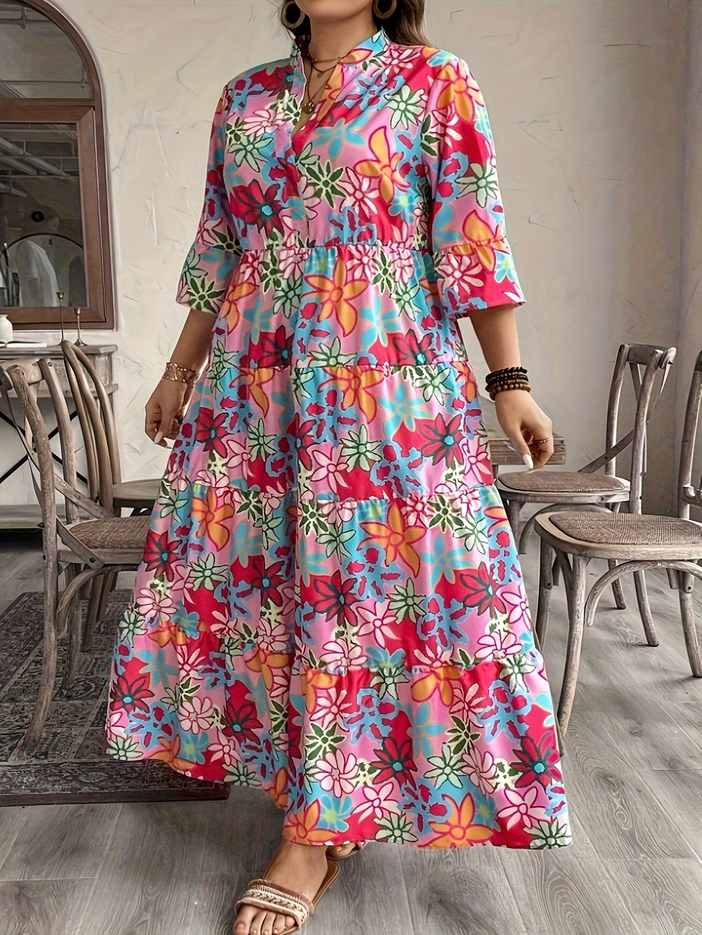 Floral Print Dress for Women