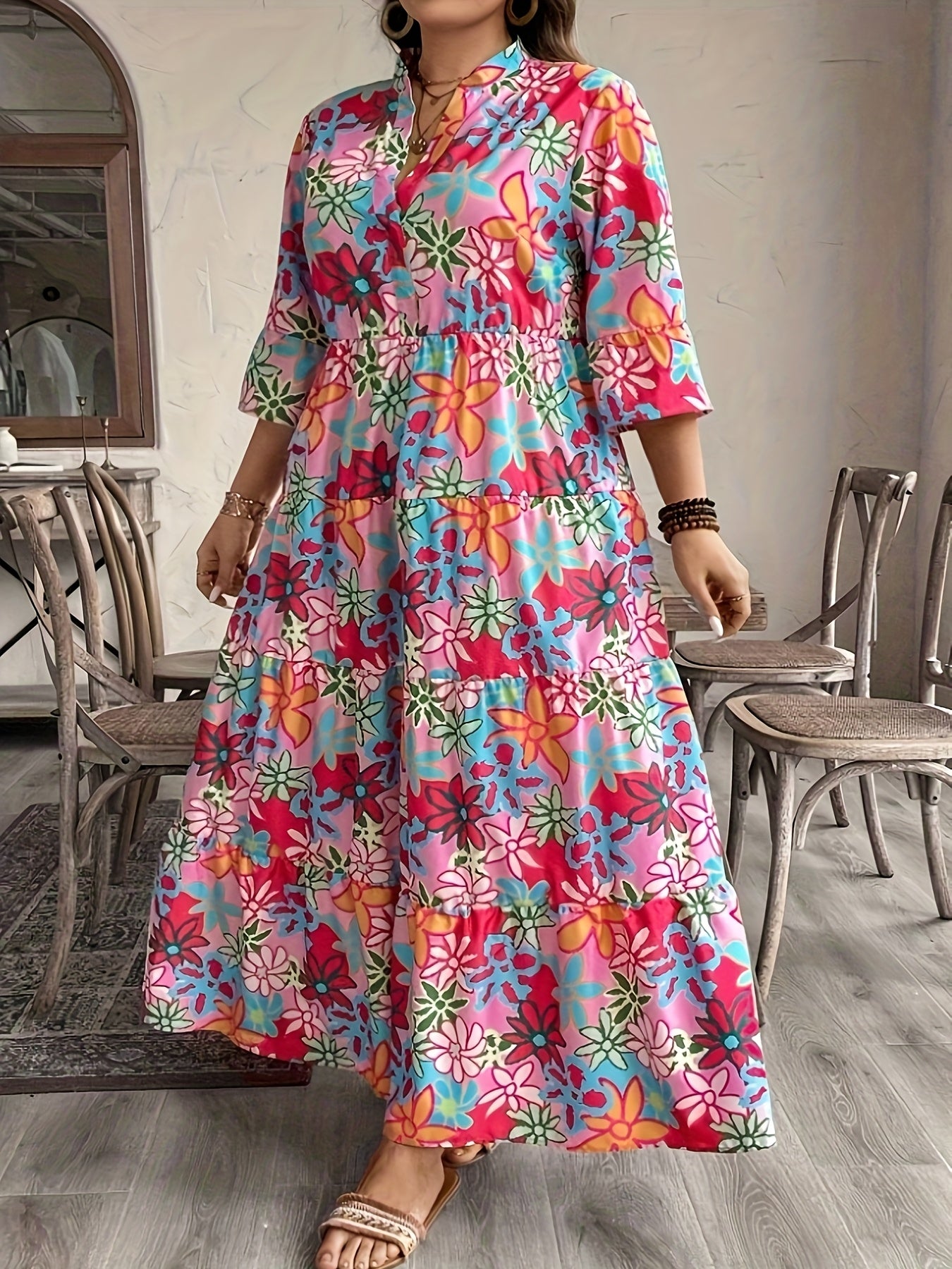 Floral Print Dress for Women