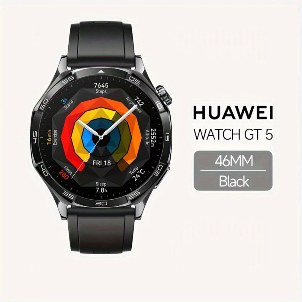 HUAWEI Watch GT 5 Smartwatch, Watch GT 5, Global Version, Buit-in Map, Replay Message, Compatible with IOS And Android