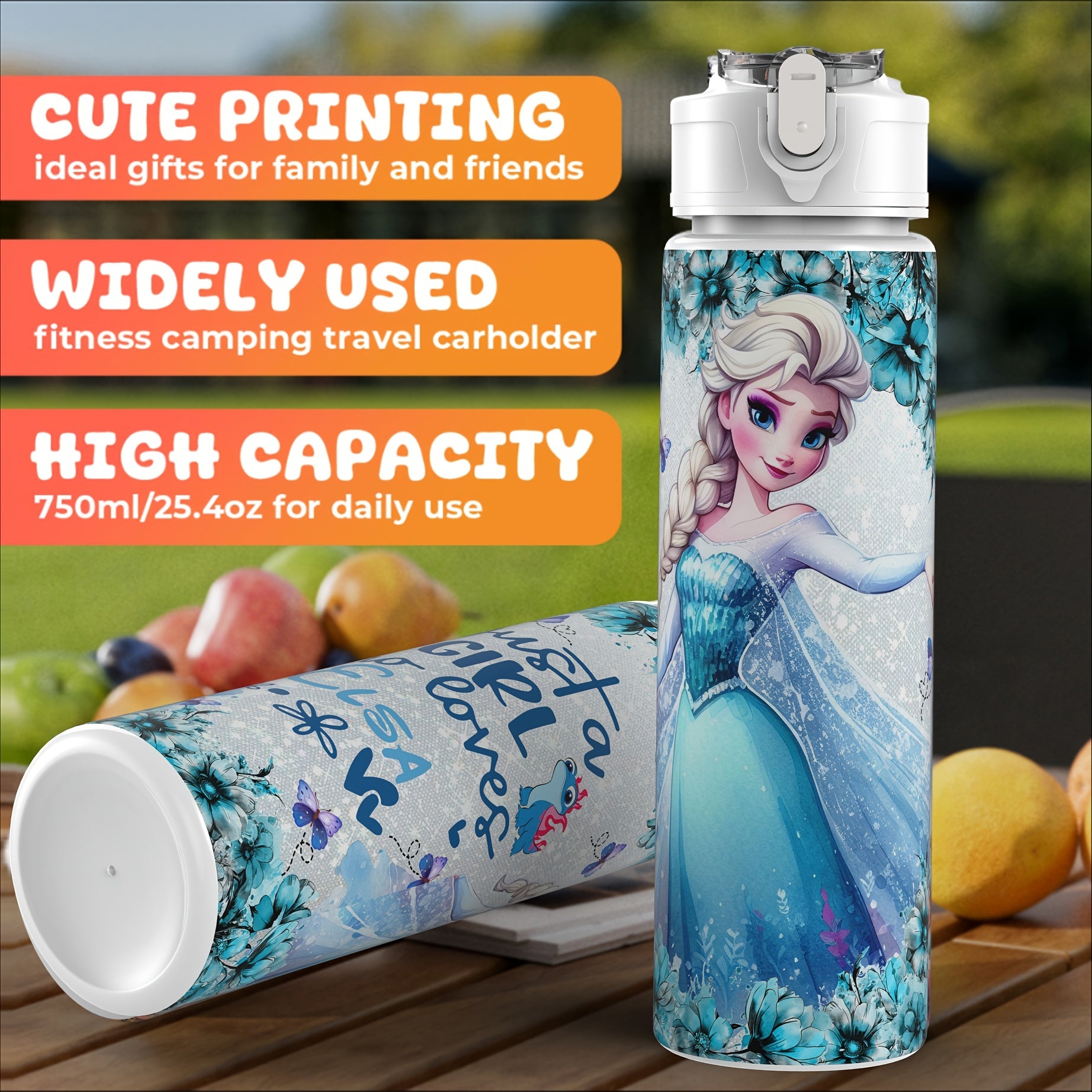 Disney Frozen 1pc Elsa Ice Queen Theme Water Cup