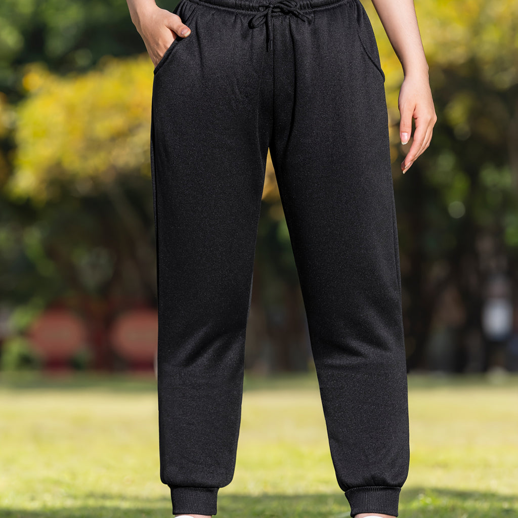 Loose Fit, Drawstring Waist, Long Length Comfortable Trousers