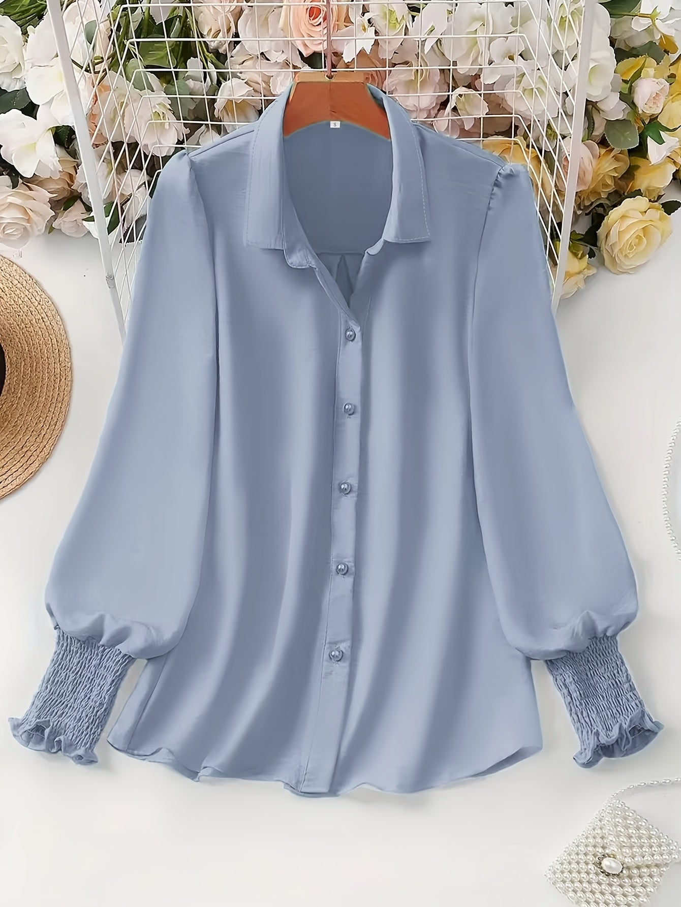 Elegant Women's Plus Size Shirt