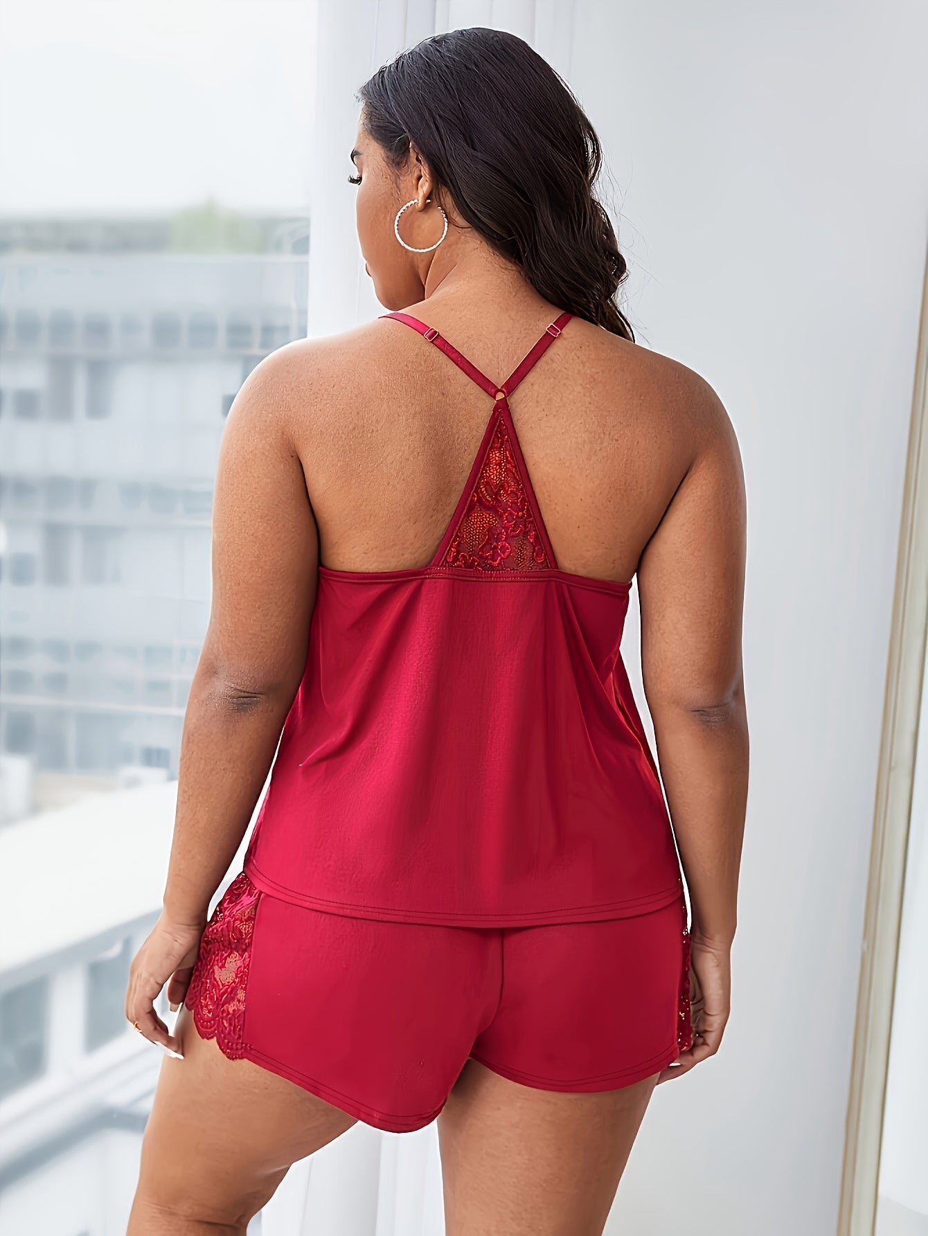 Plus Size Women's Pajama Set