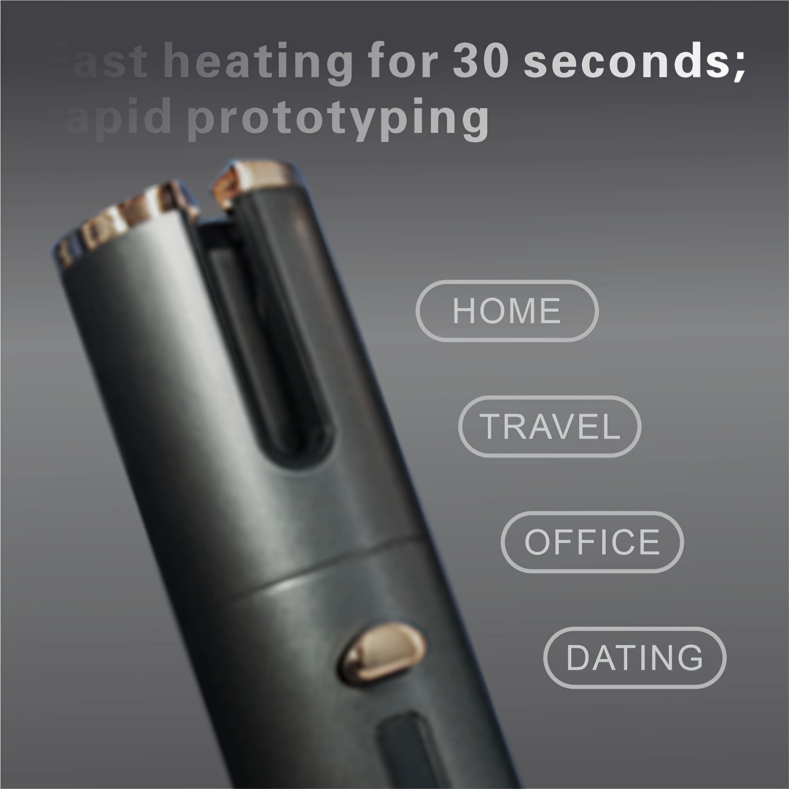 Wireless Portable Automatic Curler