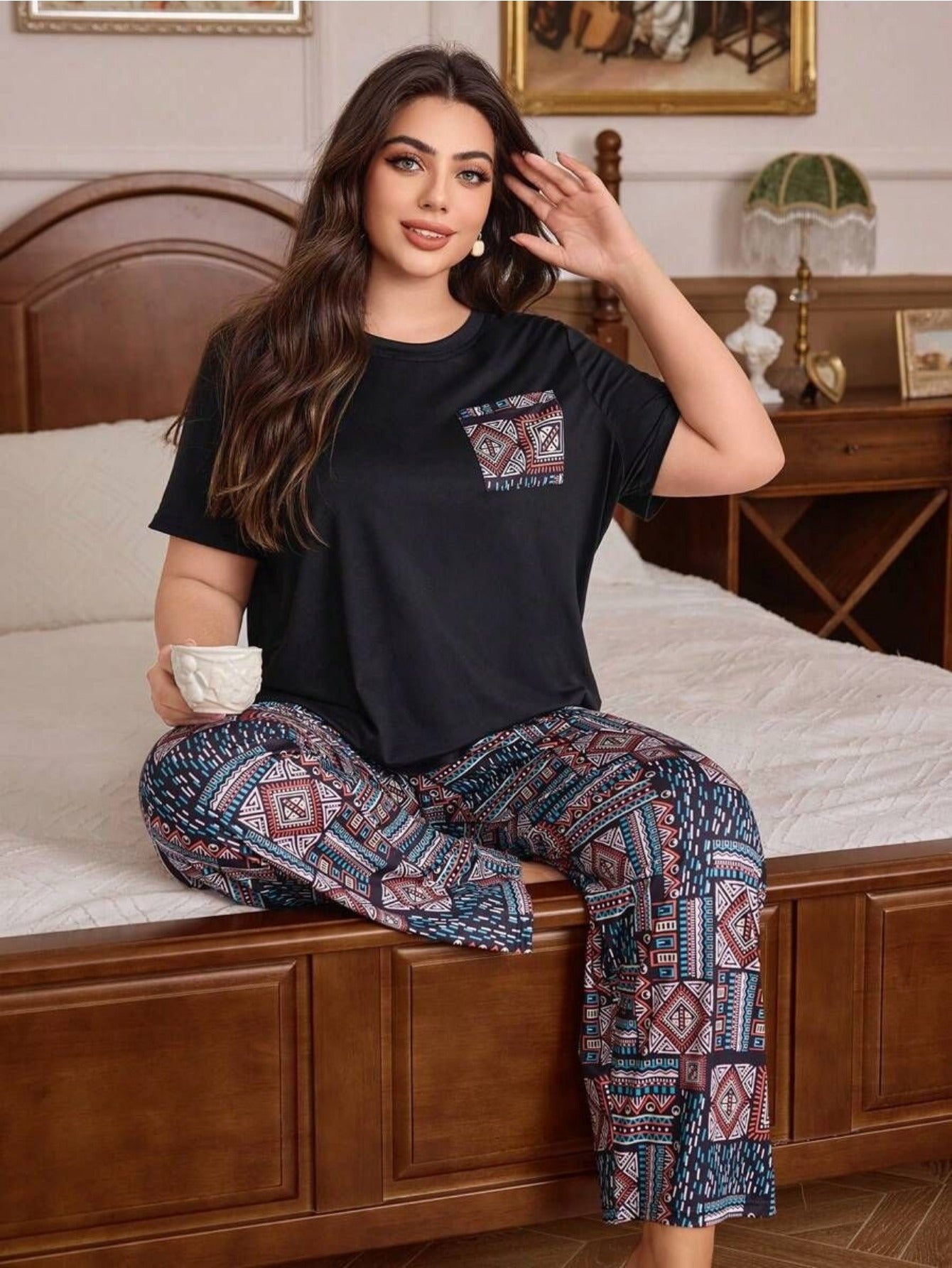 Plus Size comfortable Pajama Set