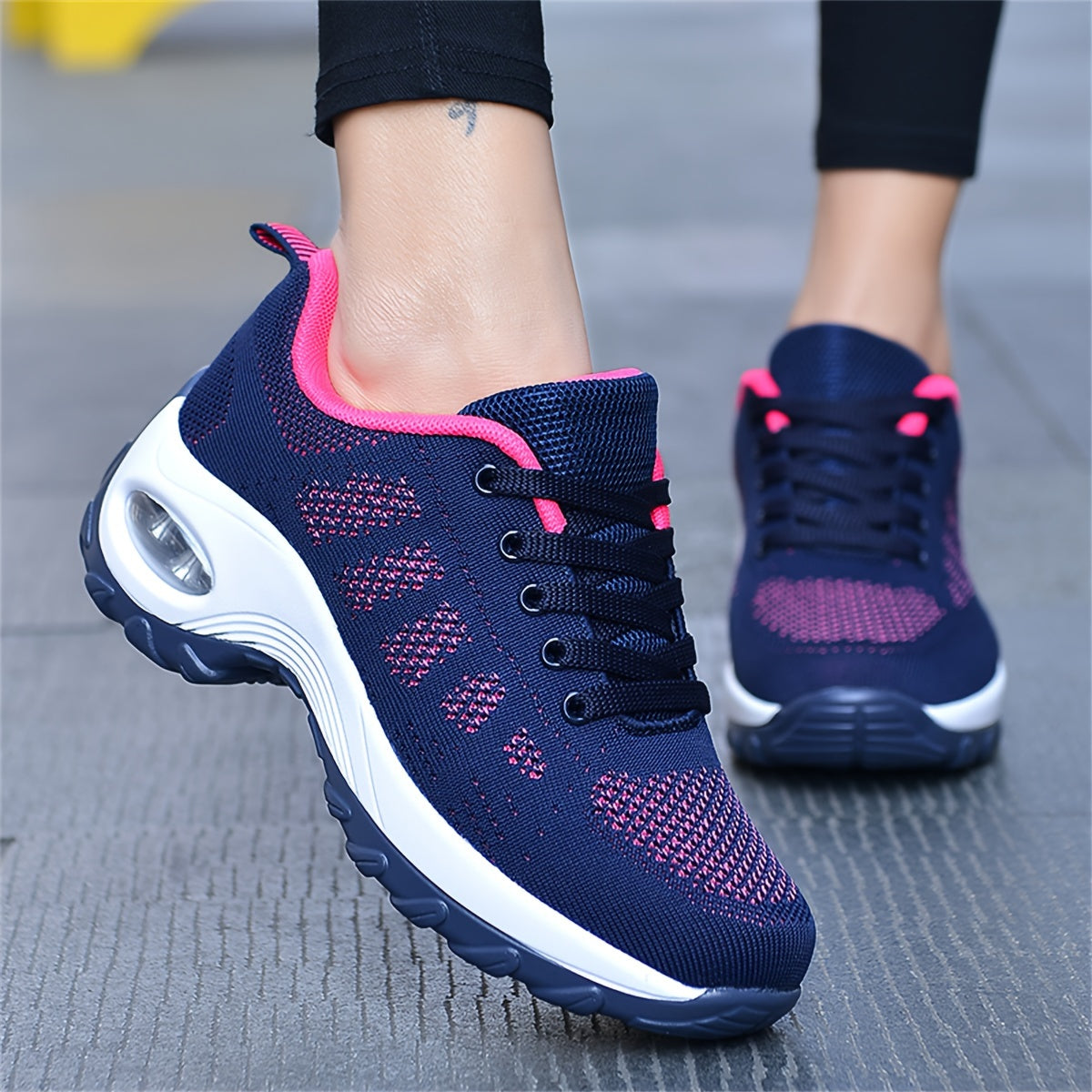 Women's Athletic Running Shoes, Breathable Mesh