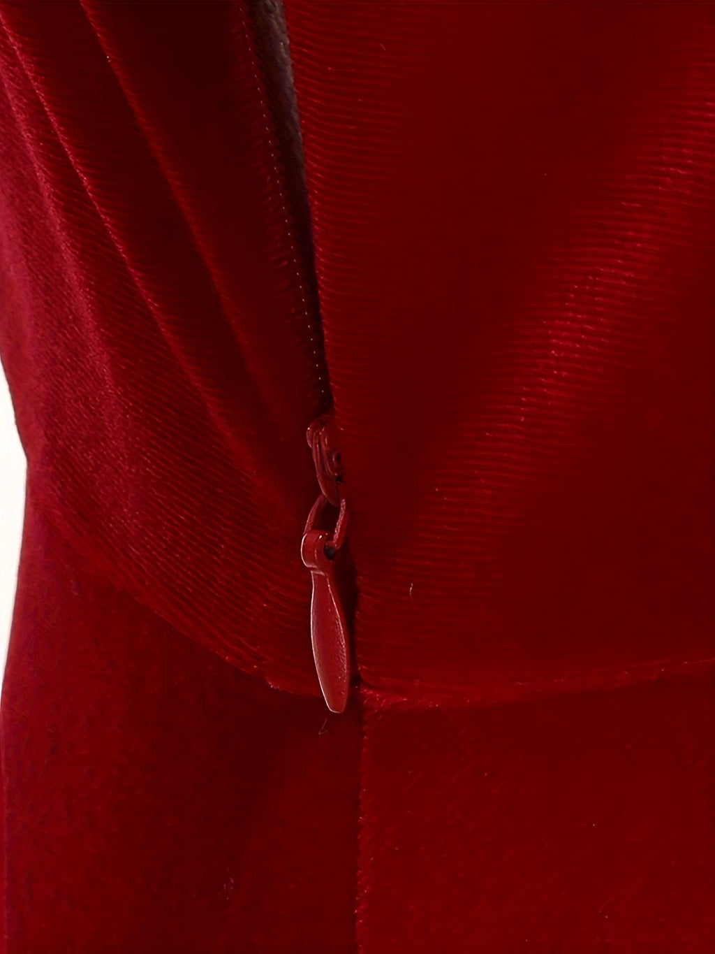 Women's Vintage Elegant Plush Jacket & Dress with Collar Christmas Party New Year