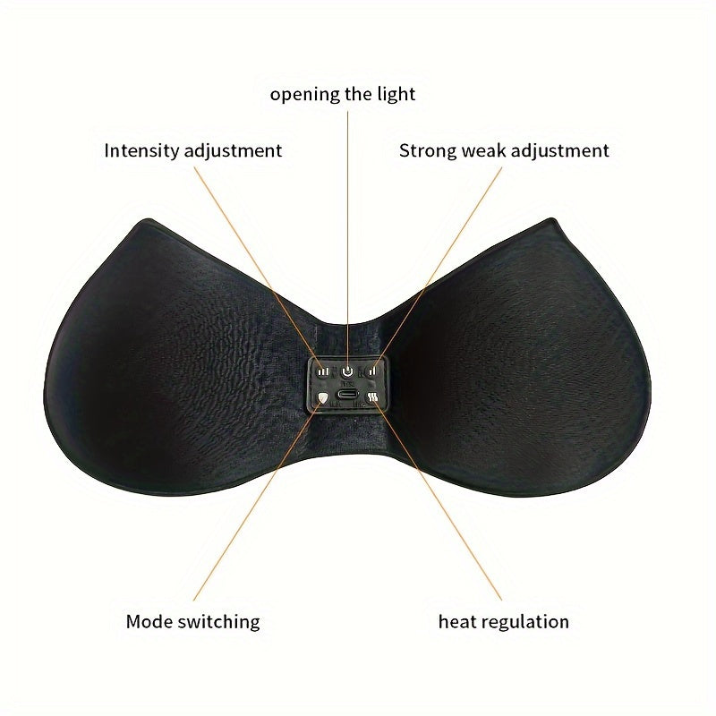 Seamless Rechargeable Massage Bra