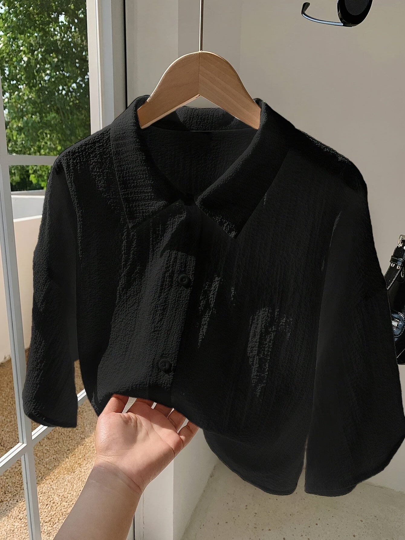 Women's Elegant Short Sleeve Blouse