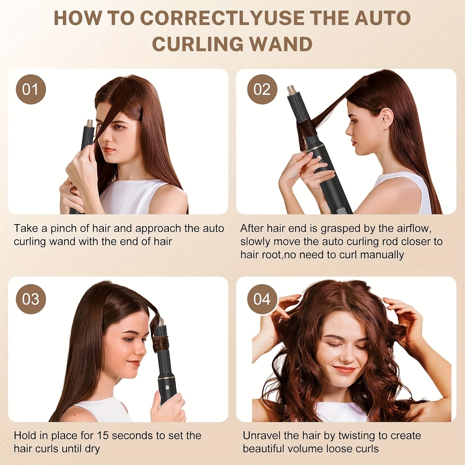 Professional 5-in-1 Hair Styler Hot Brush - All-in-One Straightener