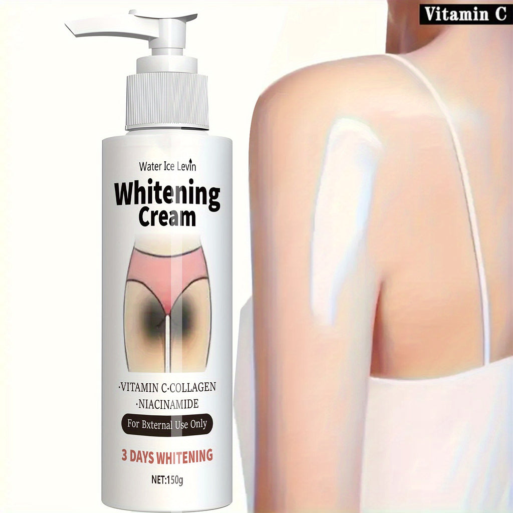 Vitamin C Collagen Whitening Cream for Body, Underarms, Butt & Thighs, private areas