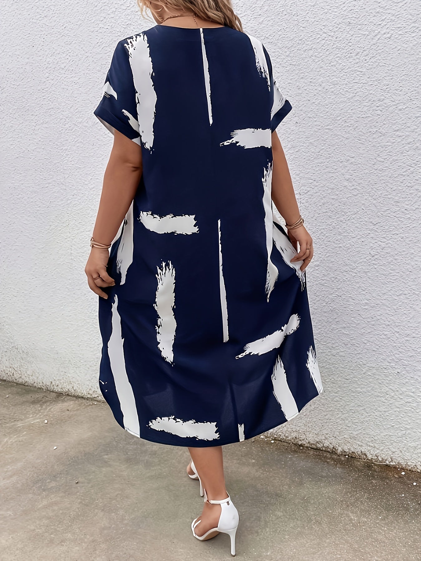Plus Size Dress-j212, Curvy's clothing