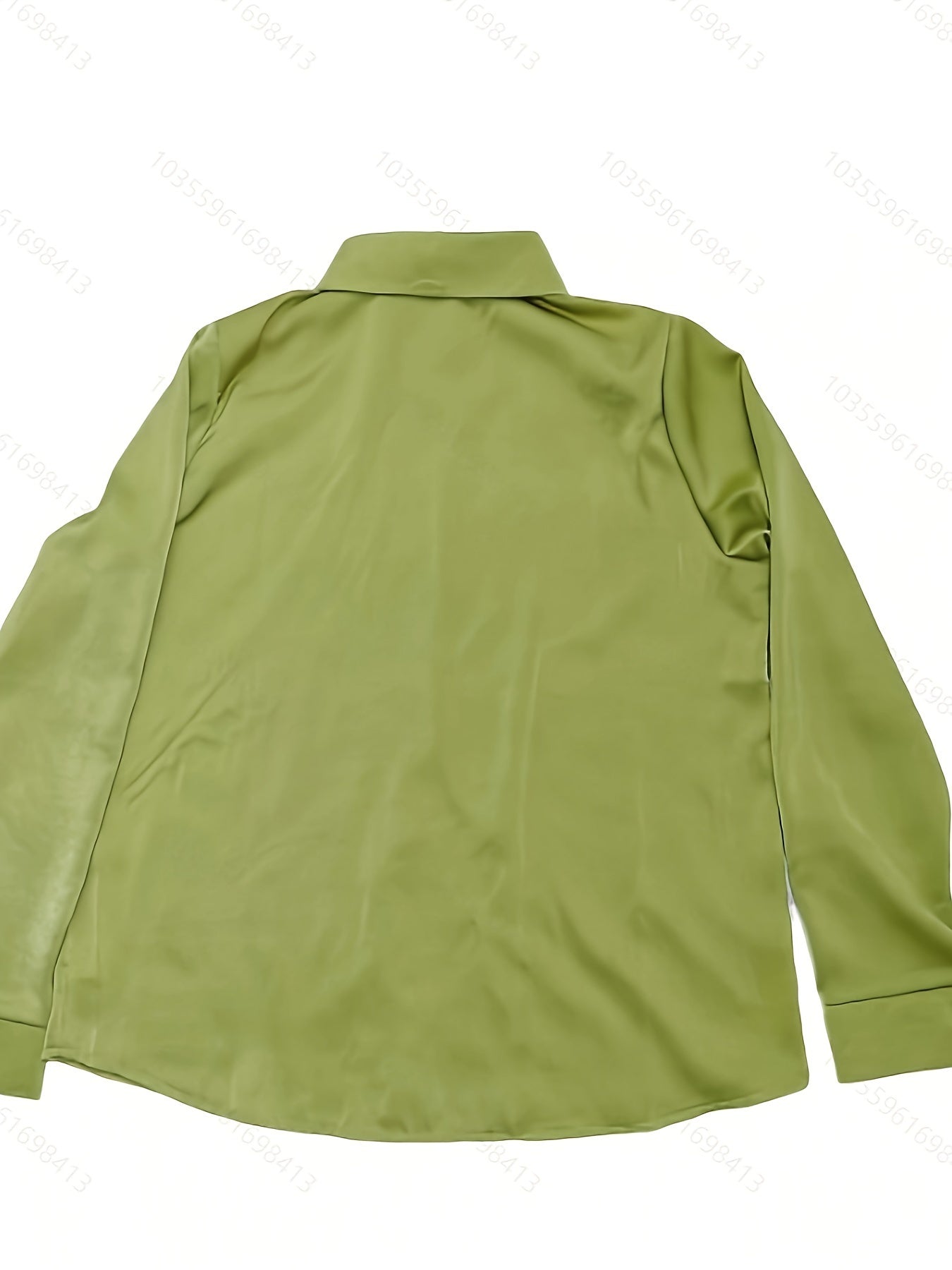 Luxury Feel Wrinkle-Resistant Satin Shirt for Women