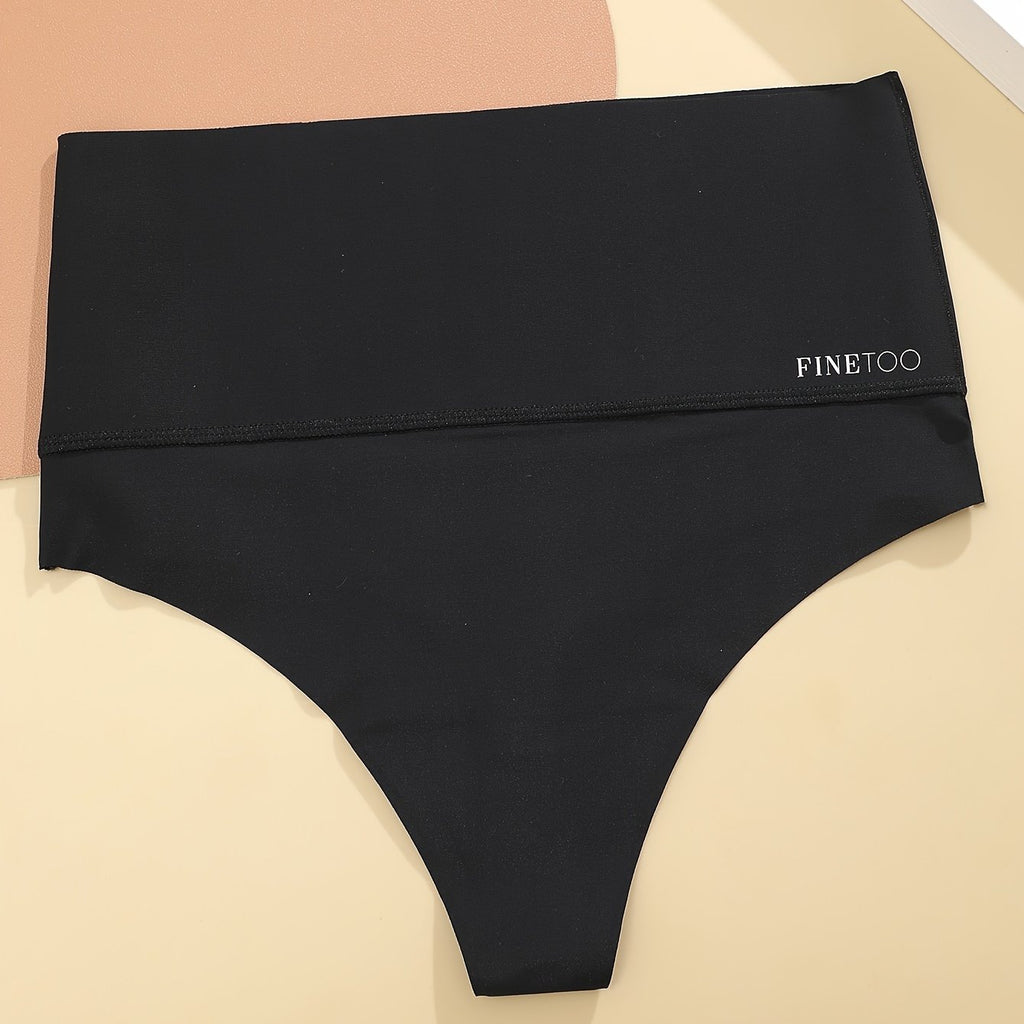 High Waisted Thongs For Women Tummy Control Underwear