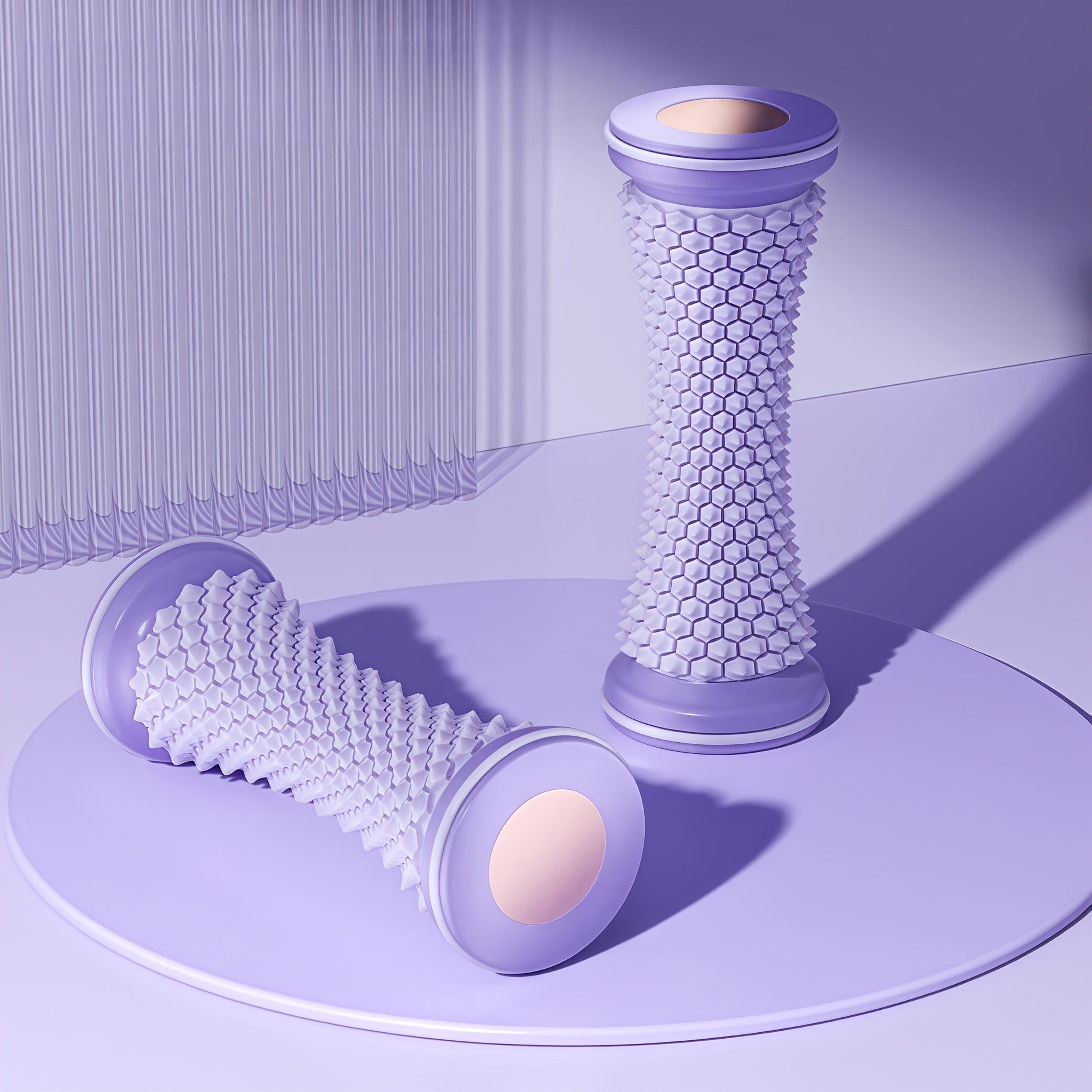 One Light Foot Massager | Easy to Roll, Textured Surface