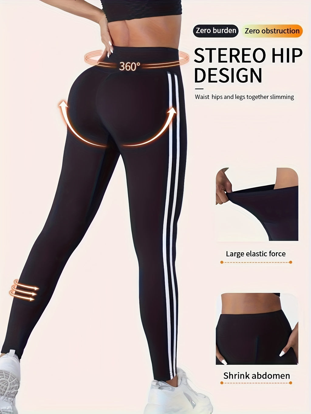 Women's High-Waist Yoga & Running Pants, Legging