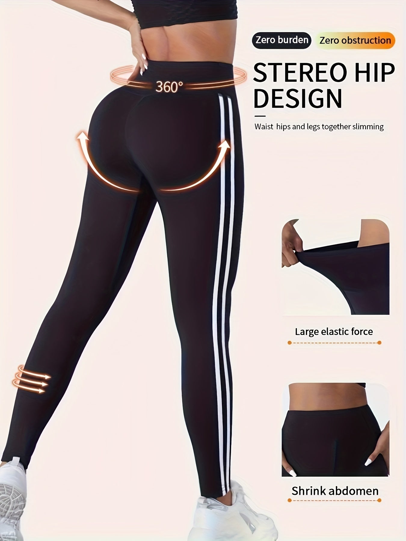 Women's High-Waist Yoga & Running Pants, Legging