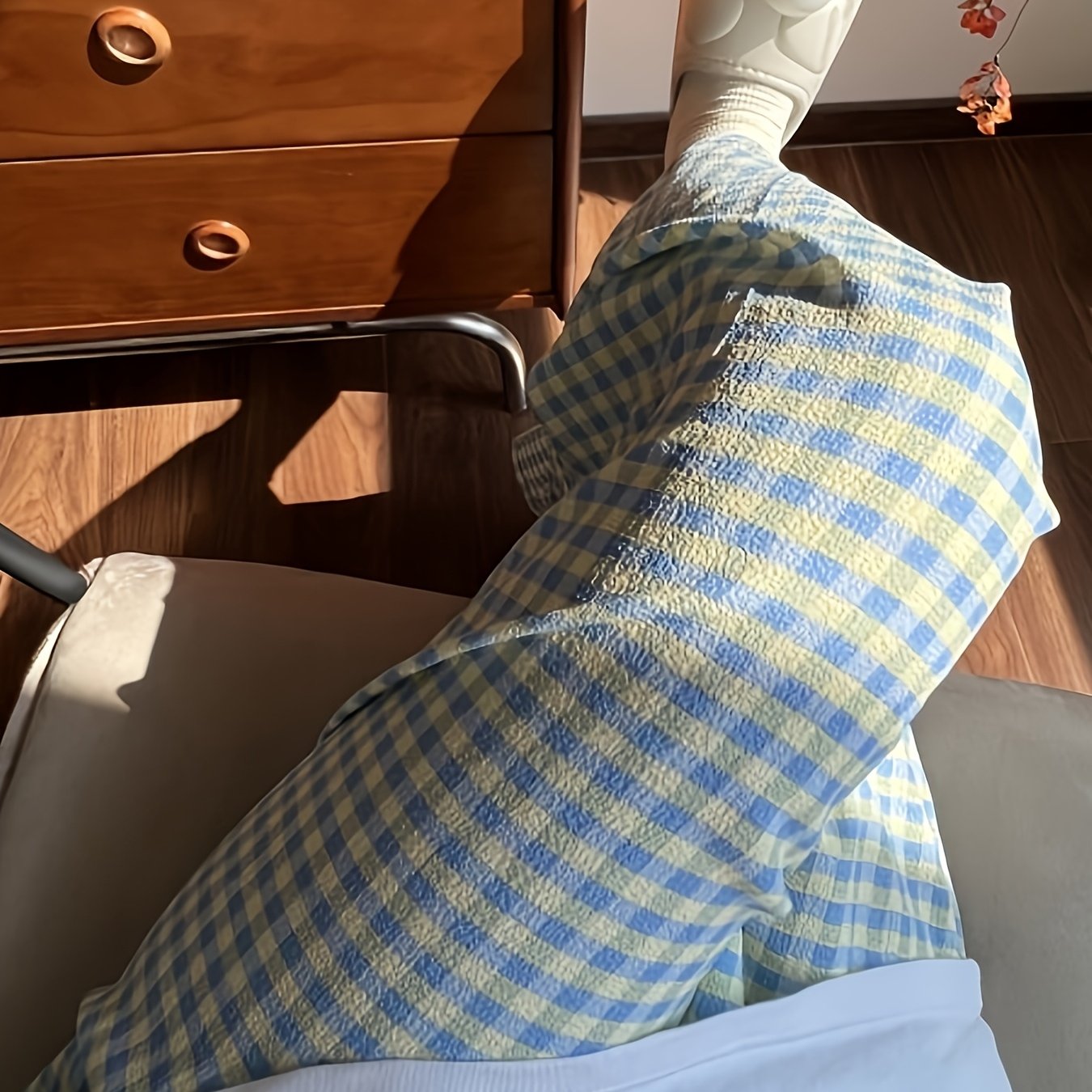 Loose Fit Straight Leg Trousers for Women