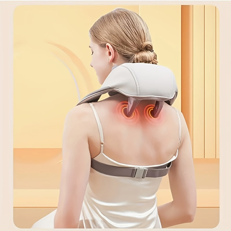 USB Rechargeable Deep Tissue Massager with Heat