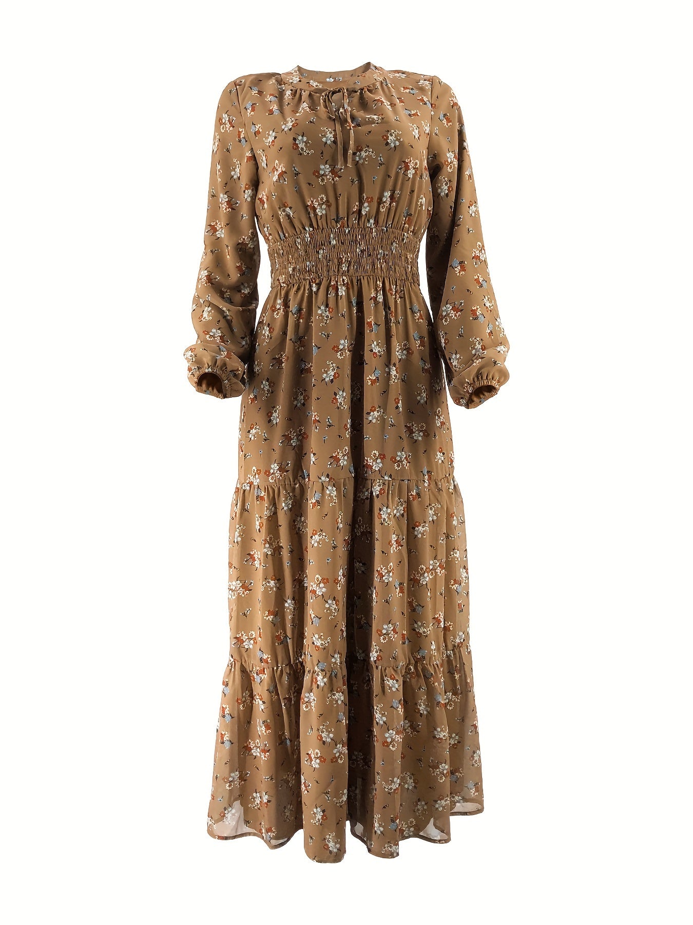Elegant Long Sleeve Maxi Length