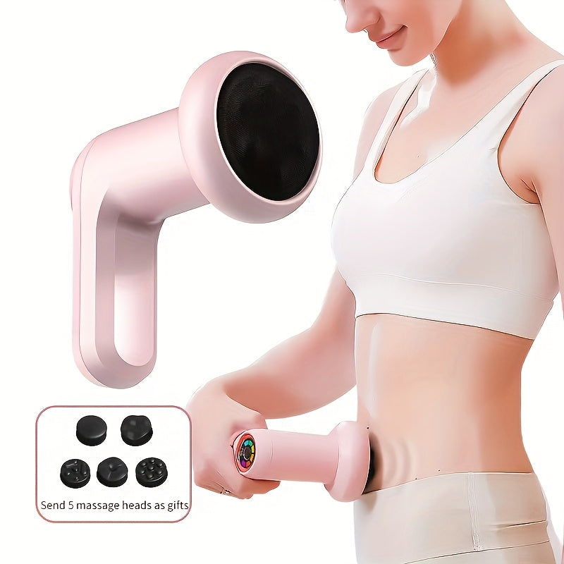 Rechargeable Pink Electric Handheld Massager