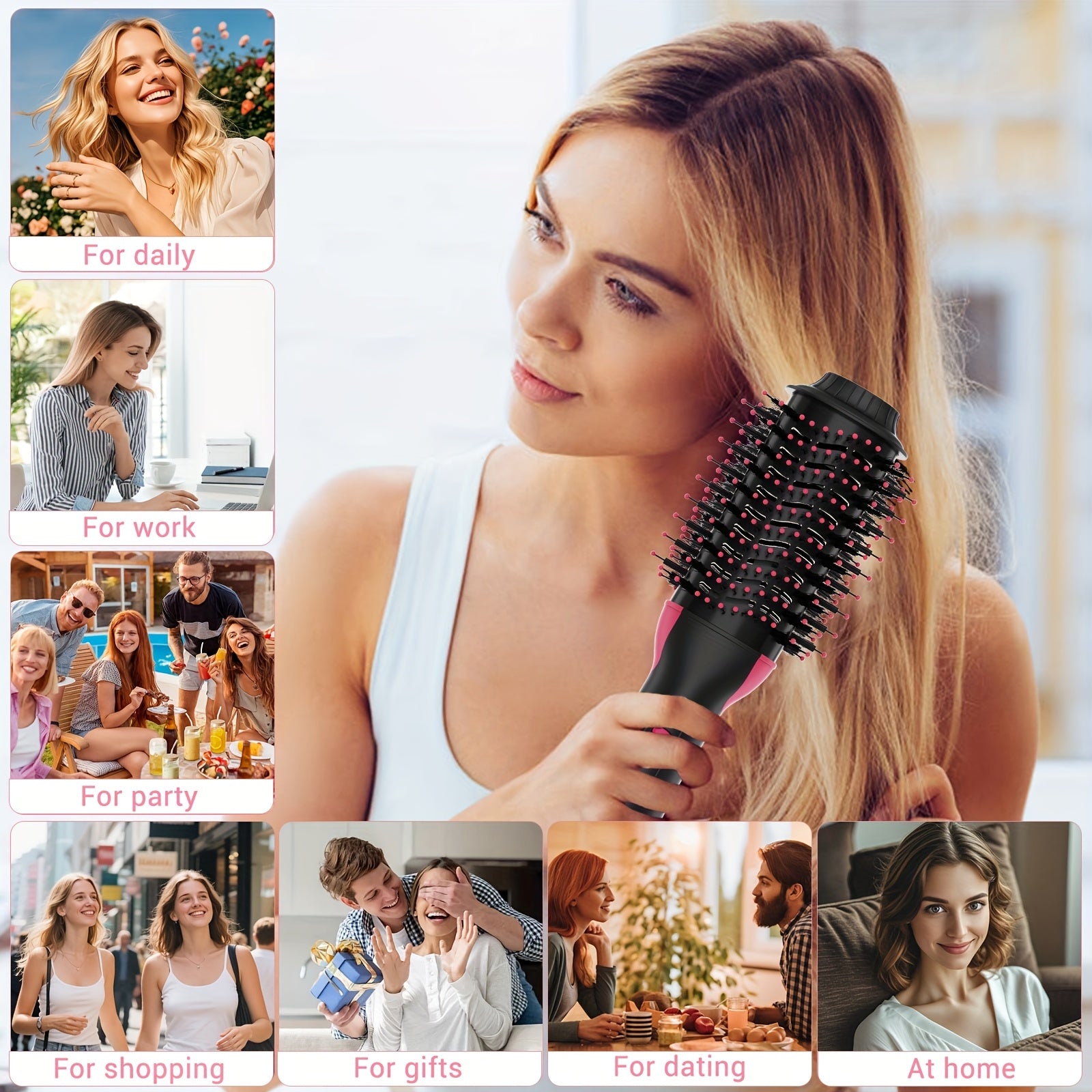 Hair Dryer Blow Brush in One