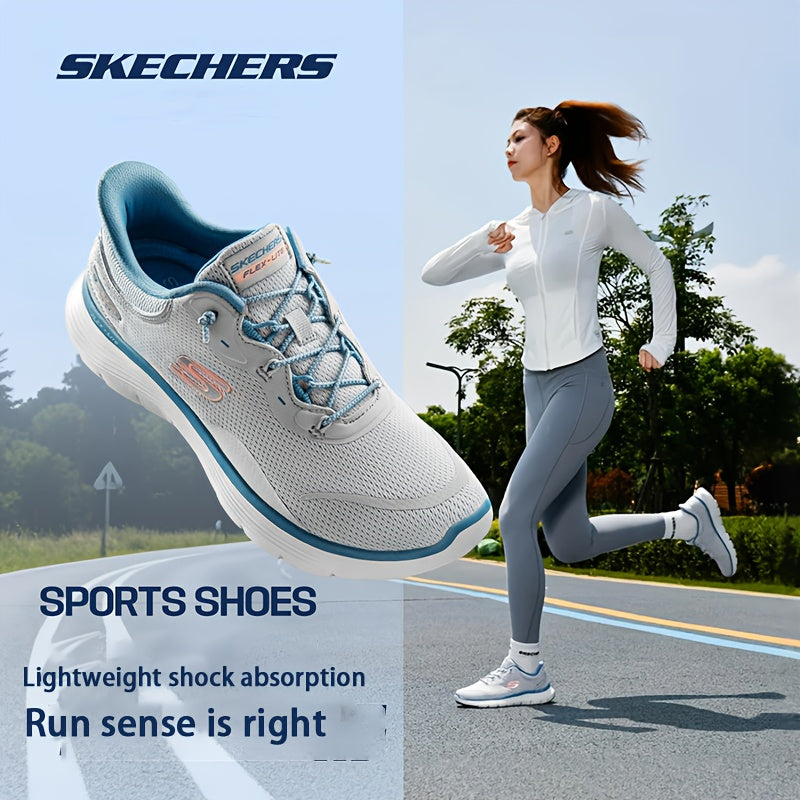 Skechers Genuine Women's Shoes Breathable Slip-On Walking Shoes Casual Sports Shoes 150218-GYMT