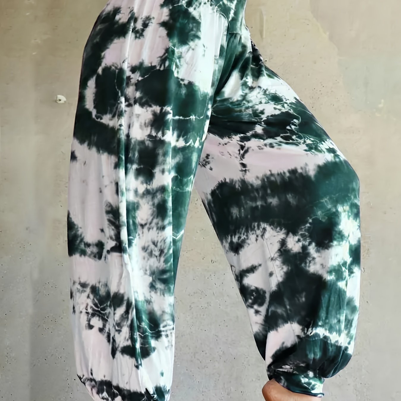 Plus Size Baggy Joggers Elastic Waist Pants