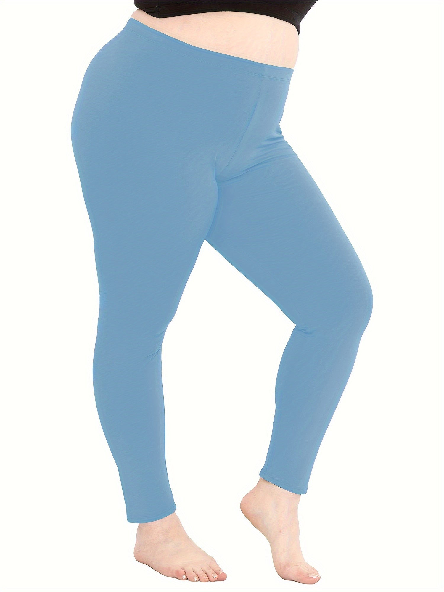 Plus Size Leggings for Women High Waist Stretchy Soft Comfortable