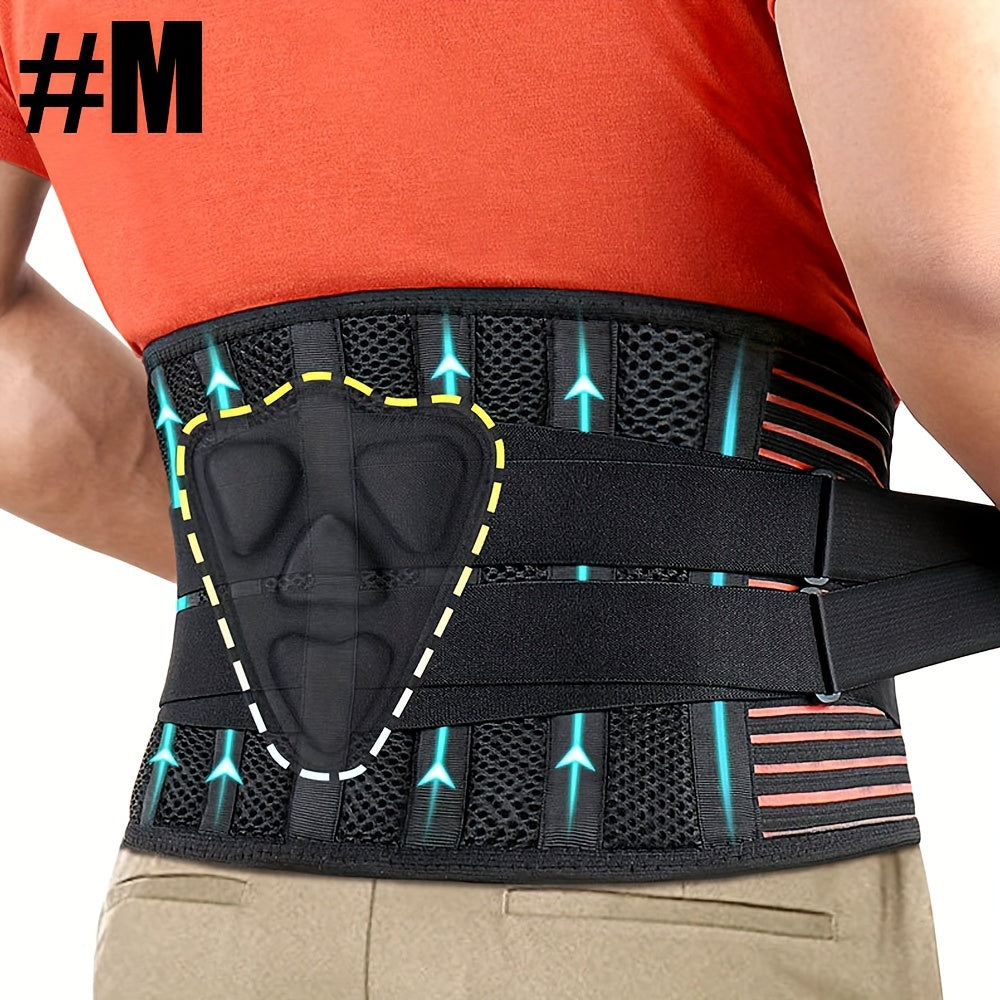 1pc Breathable Back Support for Heavy Lifting