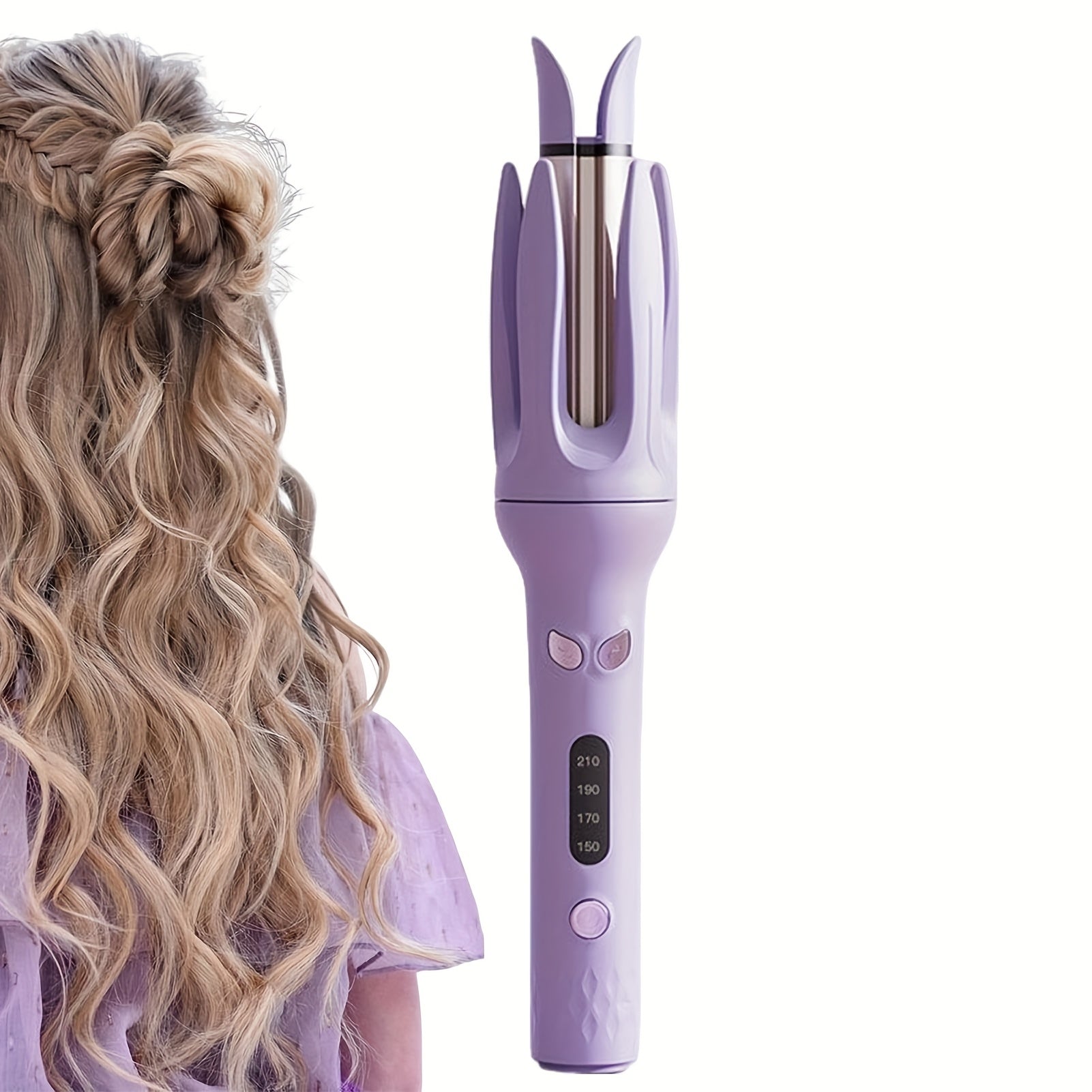 Automatic Hair Curler - 28mm, 4 Temperature Settings