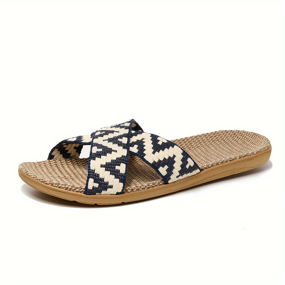 Summer Slides - Breathable Open Toe, Easy Slip On