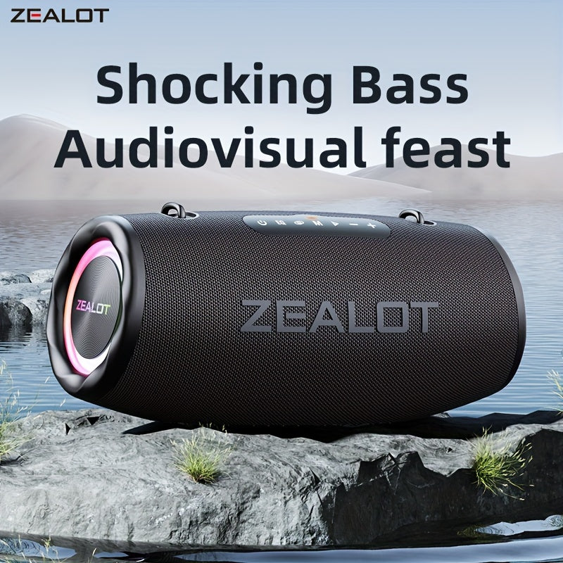 ZEALOT S87 80W Wireless Speaker, Outdoor Portable