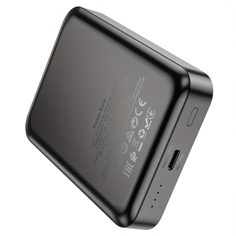 Portable fast charger with 10000mAh capacity