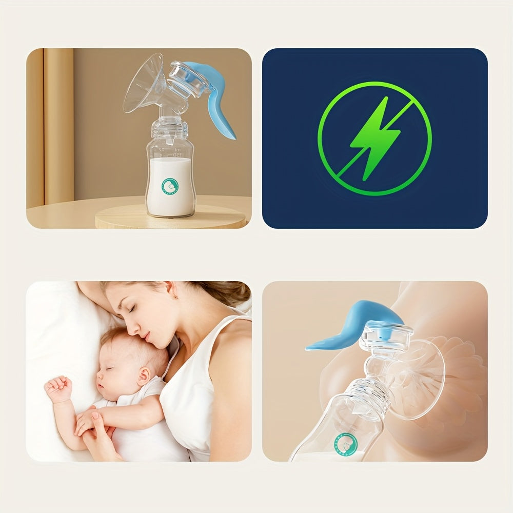 Durable Manual Breast Pump, 150ml Capacity