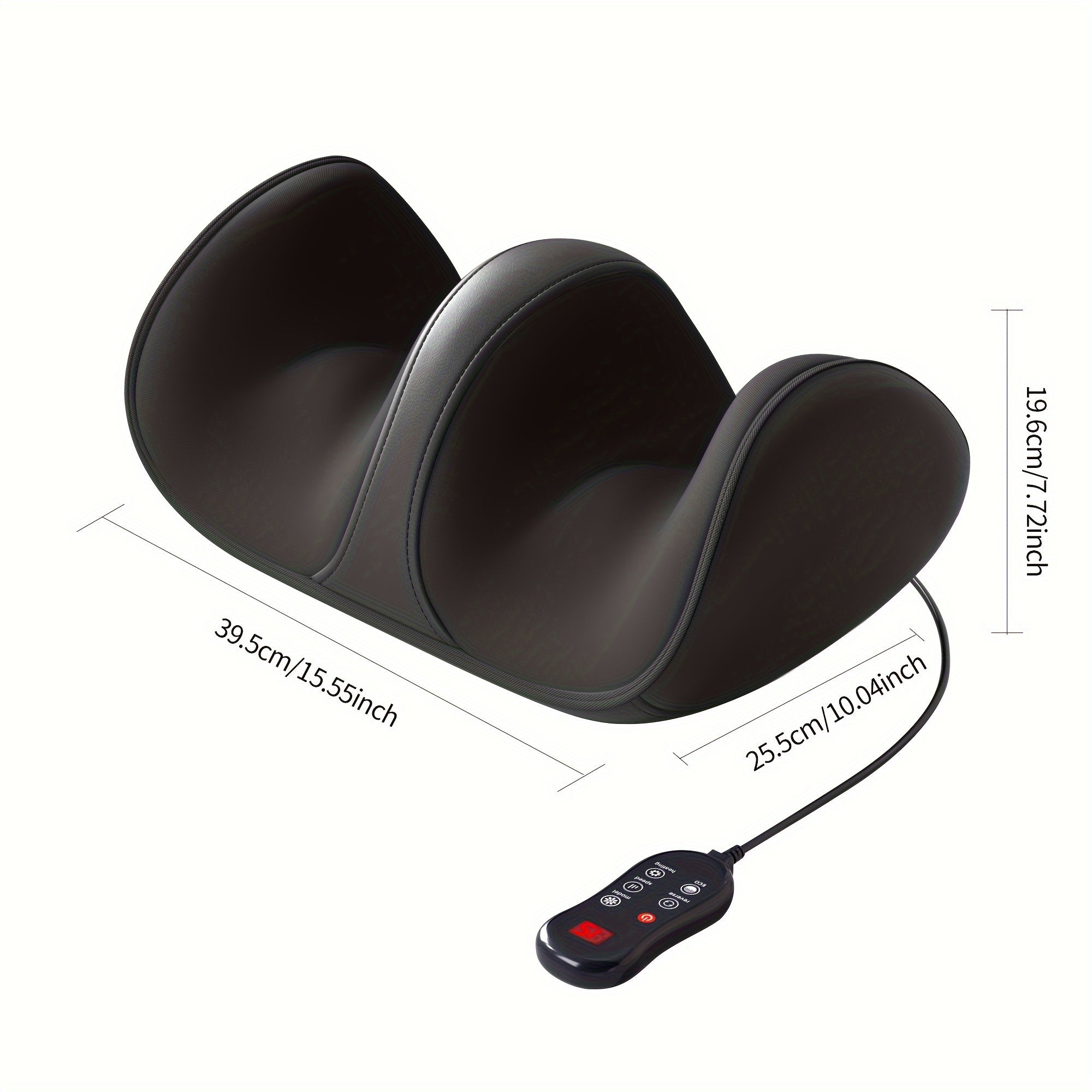 Cordless Type-C Rechargeable Foot Massager Machine with Deep- Kneading and heat