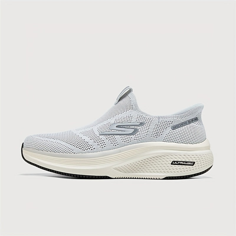 Skechers Men and Women Breathable Mesh Slip-On Sneakers - Lightweight Casual Sneakers with EVA Cushioned Sole
