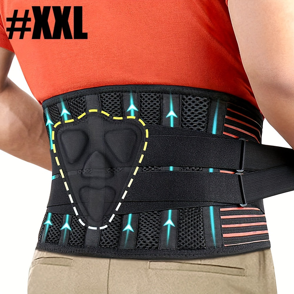 1pc Breathable Back Support for Heavy Lifting