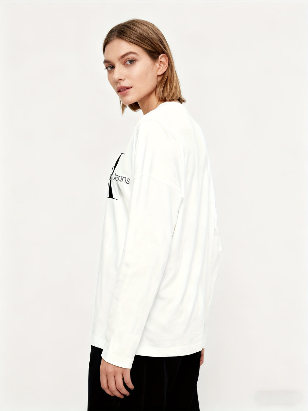 CALVIN KLEIN Men's & Women's Oversized Zip-Up Layering Top - Long Sleeve Casual Shirt